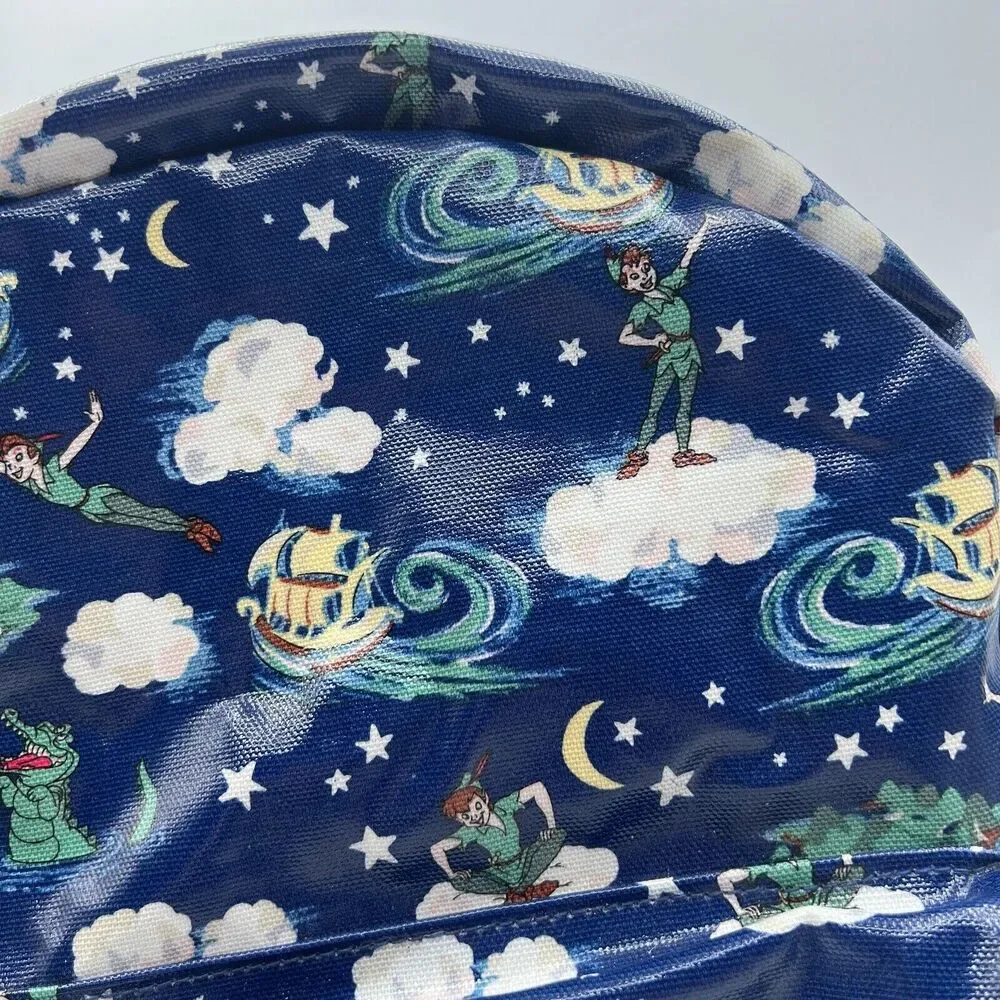 Cath Kids Kidston Disney Peter Pan Backpack Oilcloth Blue Green 15